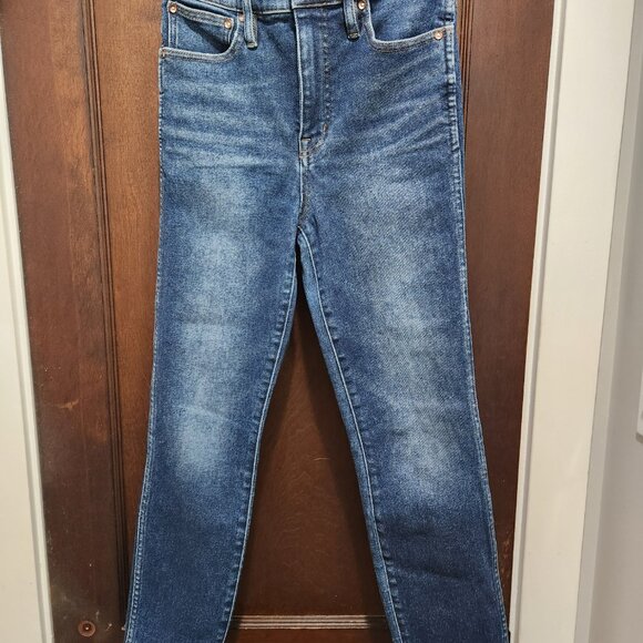 Point Sur Hightower Straight 10" Jeans Size 27 EUC Dark Blue - Picture 3 of 11